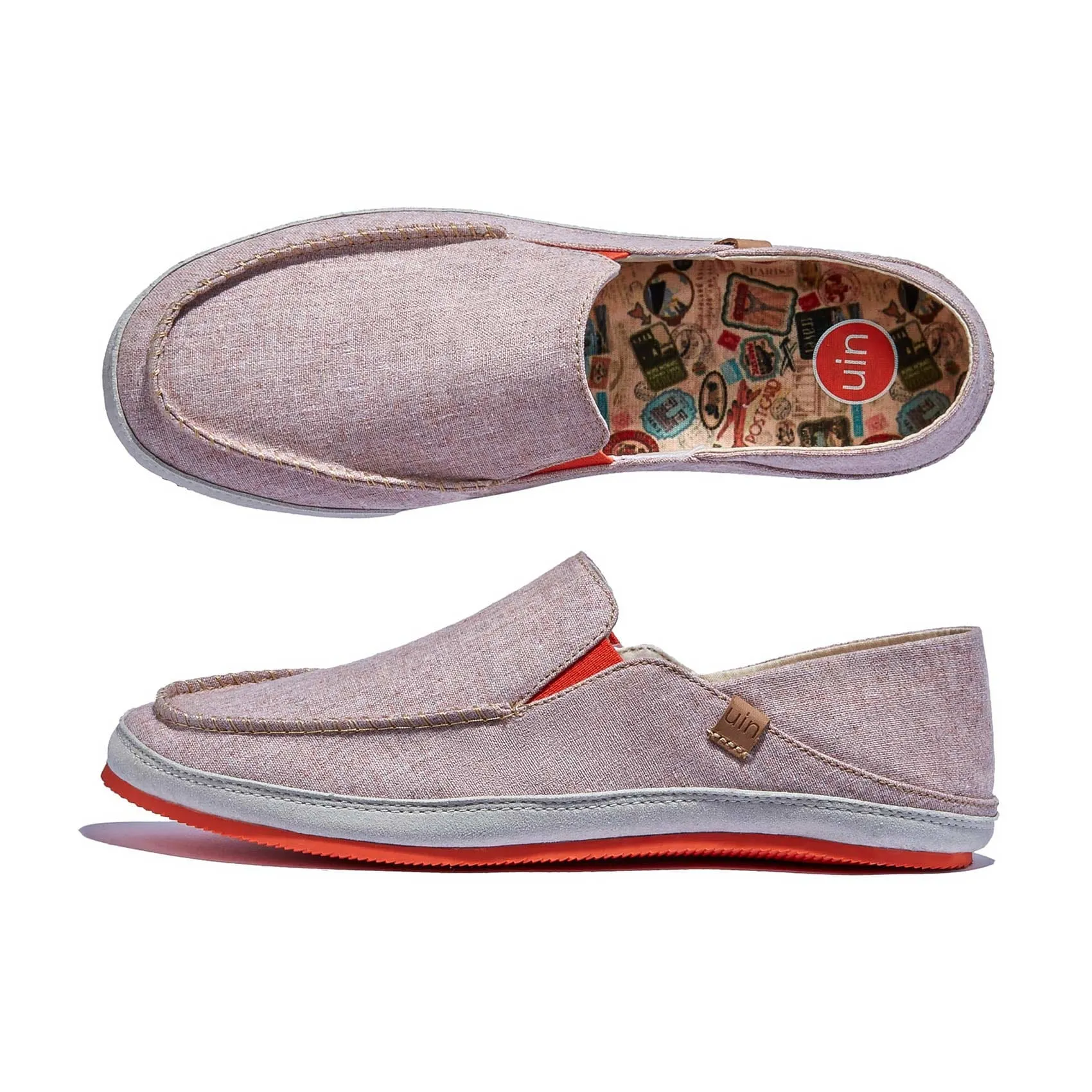 Heel Smooth Hold Steps White Peach Formentera II Women