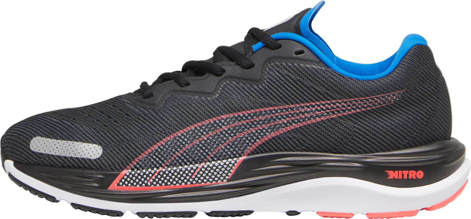 Smooth ride Puma Velocity Nitro 2 Mens Running Shoes - Black