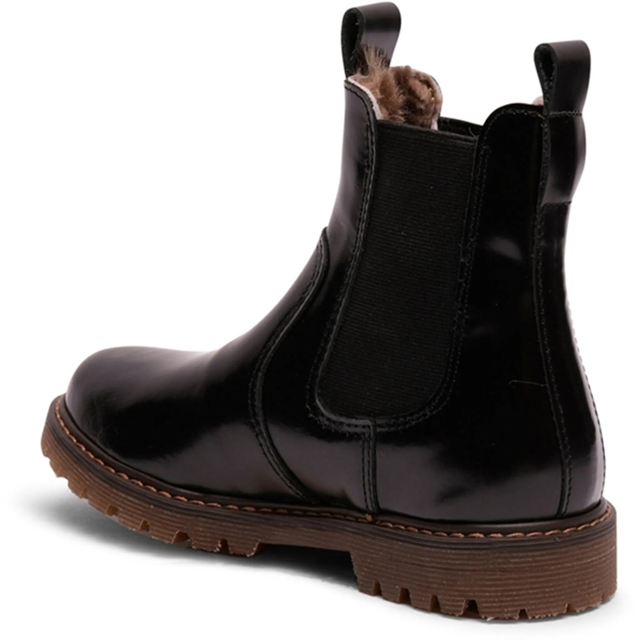 Bisgaard Neel Lamb Boots Black Polido Heavy Snowfall Gear