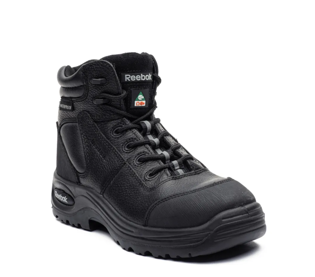 Stability frame Quick Walk Trainex Men's 6" Composite Toe Leather Work Boots RB6765 XL Sizes