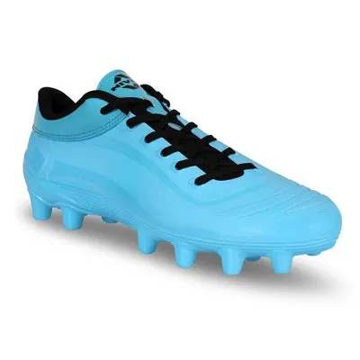 Speed Lock NIVIA Airstrike Football Shoes for Men (Sky Blue)