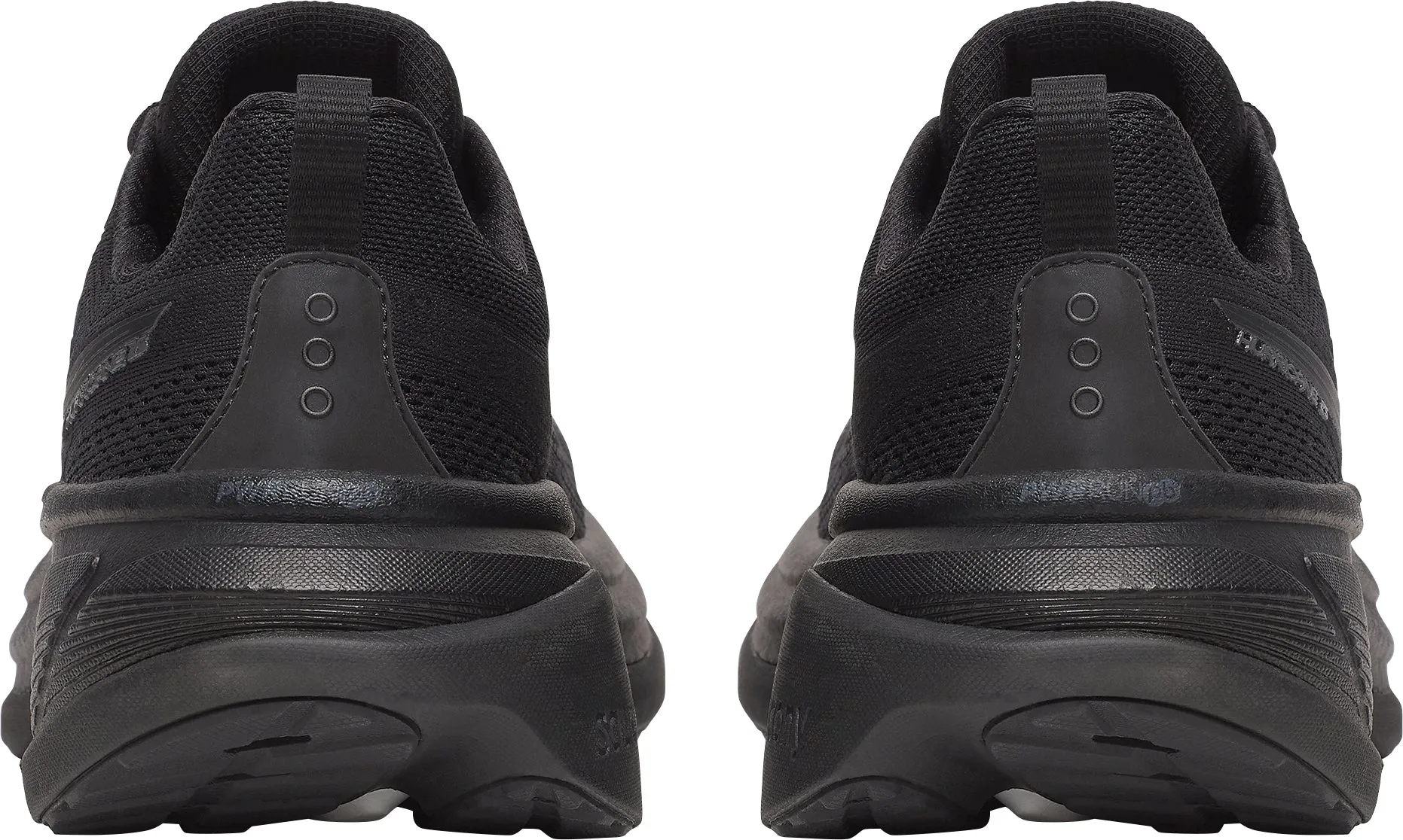 Saucony Hurricane 25 Mens Running Shoes - Black Curve Hug Dance Mode