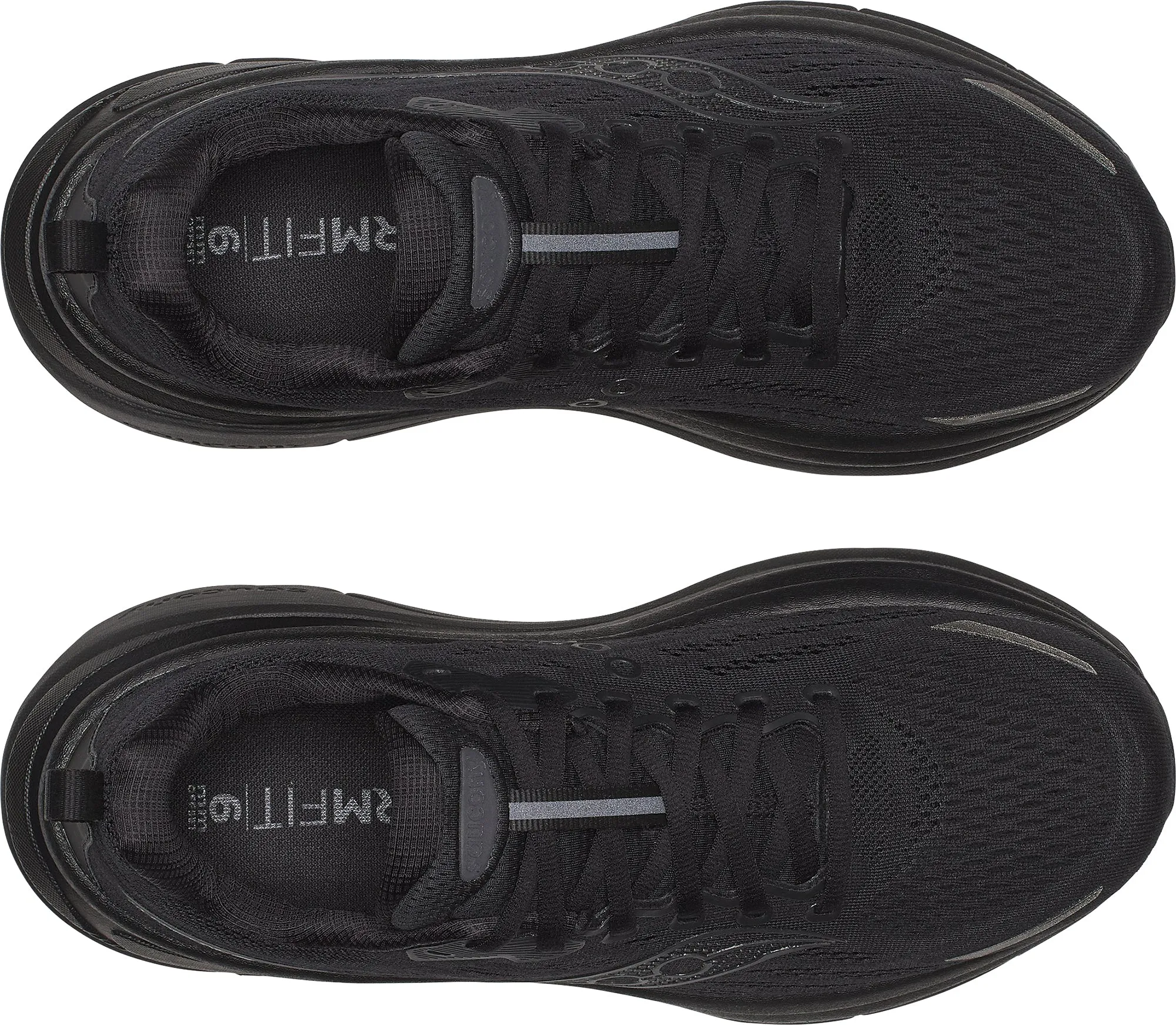Rain Safe Saucony Hurricane 25 Mens Running Shoes - Black