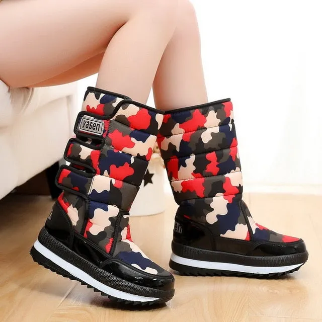 Chic Cool Women snow boots for Winter