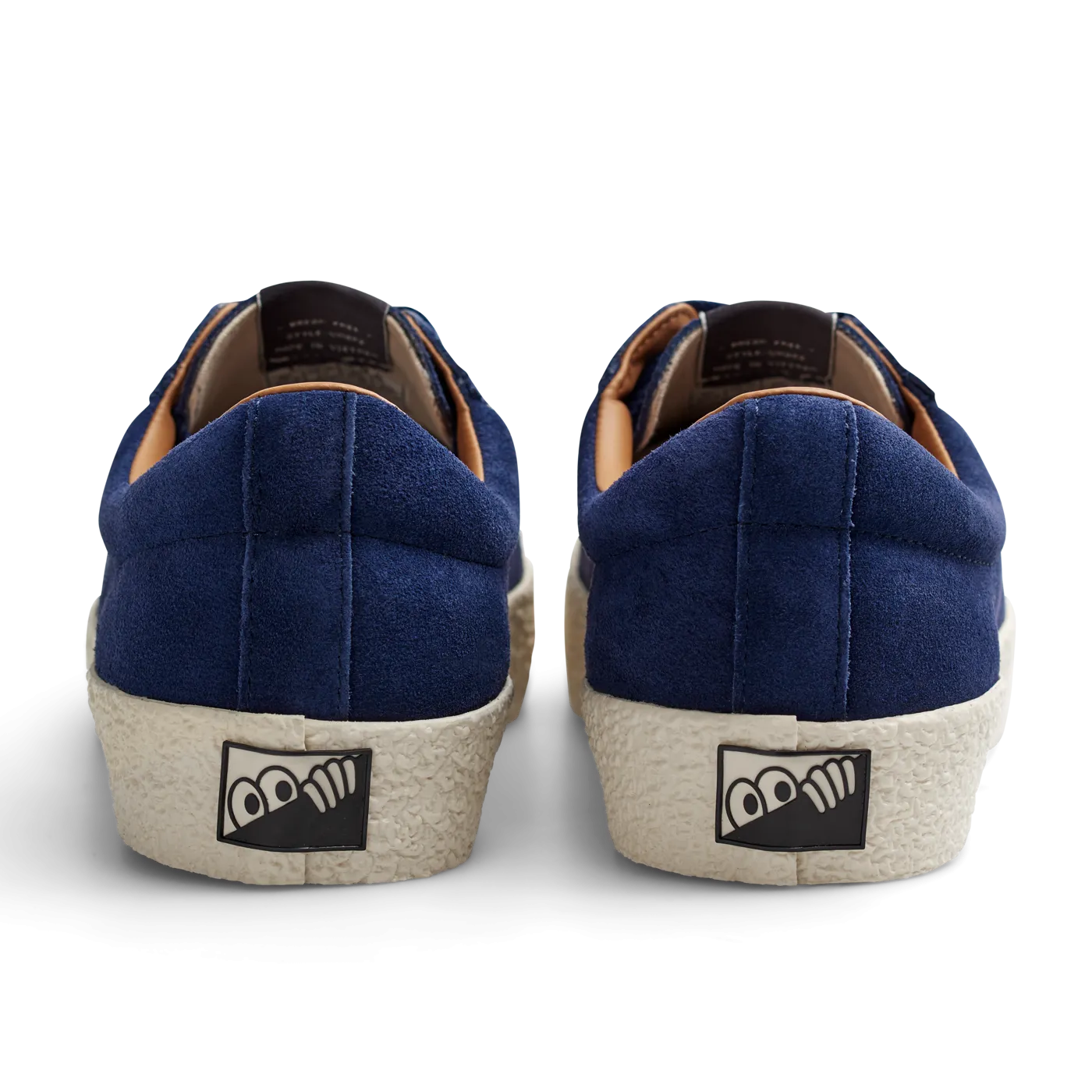Last Resort VM002 Suede Lo Deep Blue/White Skateboard Shoe Free Action Fit Heavy Duty