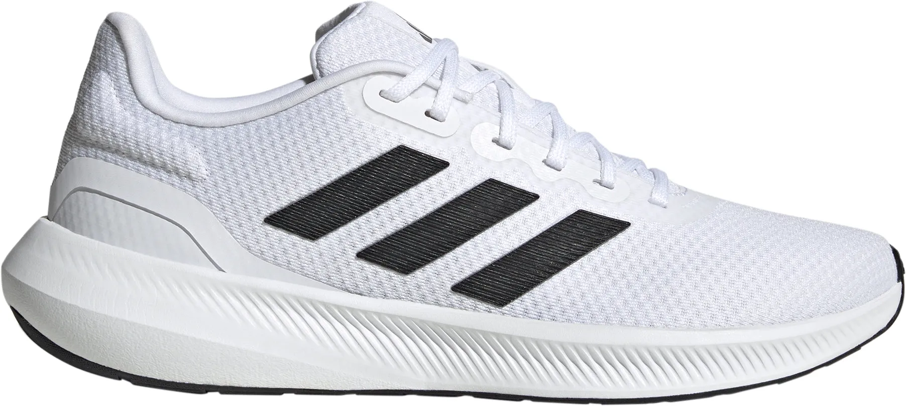 Sweat Resistant Standing Workers adidas Runfalcon 3.0 Mens Running Shoes - White