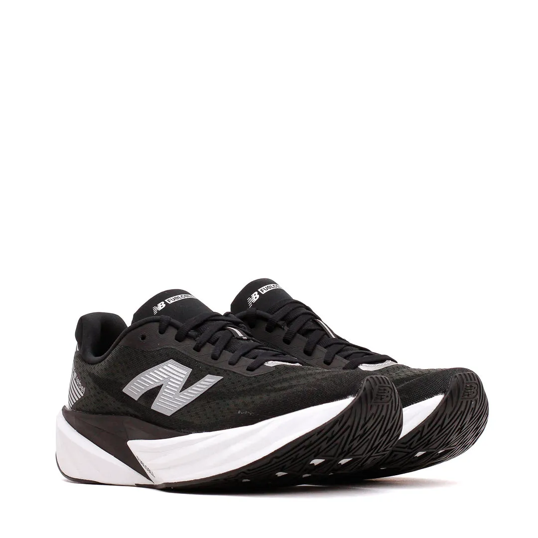 Ultra Light Hiking Trails New Balance Men FuelCell Rebel v5 Black MFCXLO5