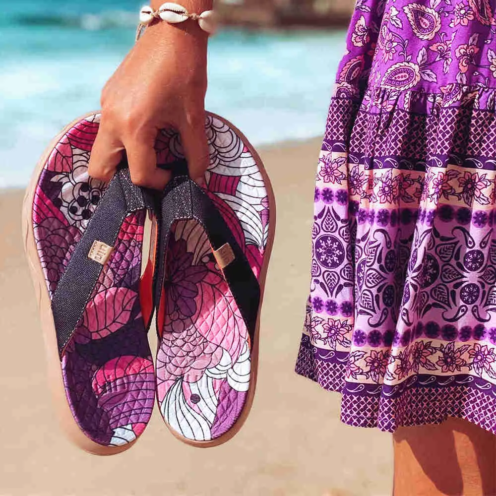 Cornflower Women Majorca Flip Flops Home Lounge Gear