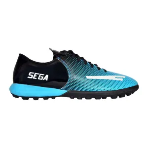 Sega Aston Football Shoes (Black/Blue) Touch control Game Agility