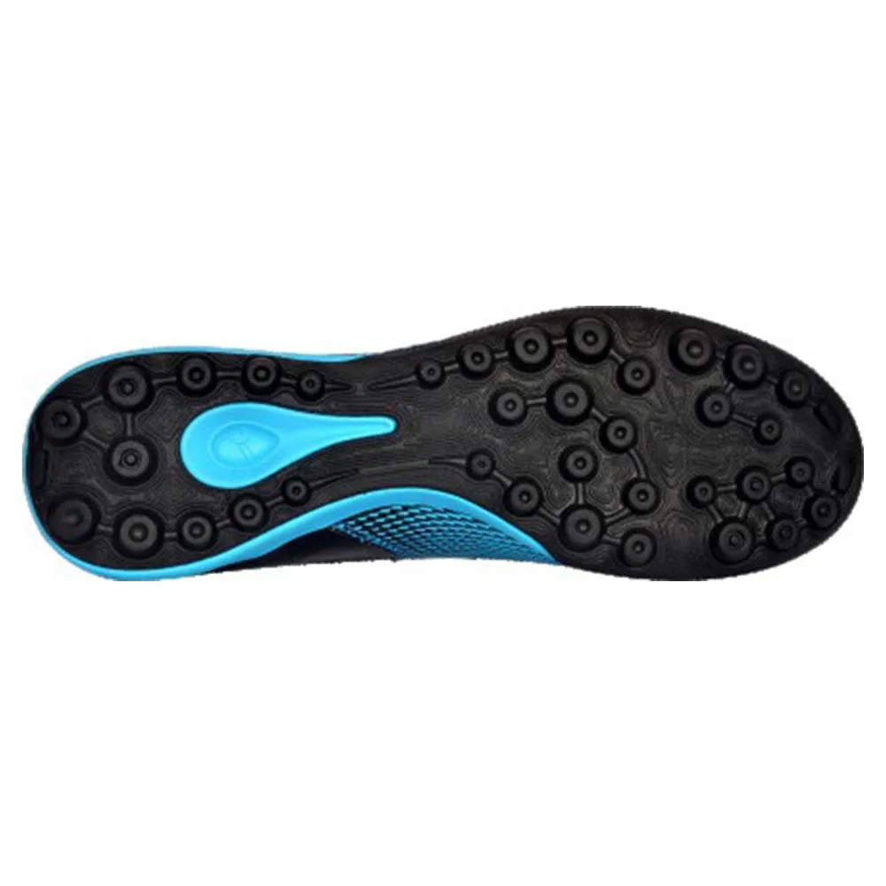 Sega Aston Football Shoes (Black/Blue) Quick Motion