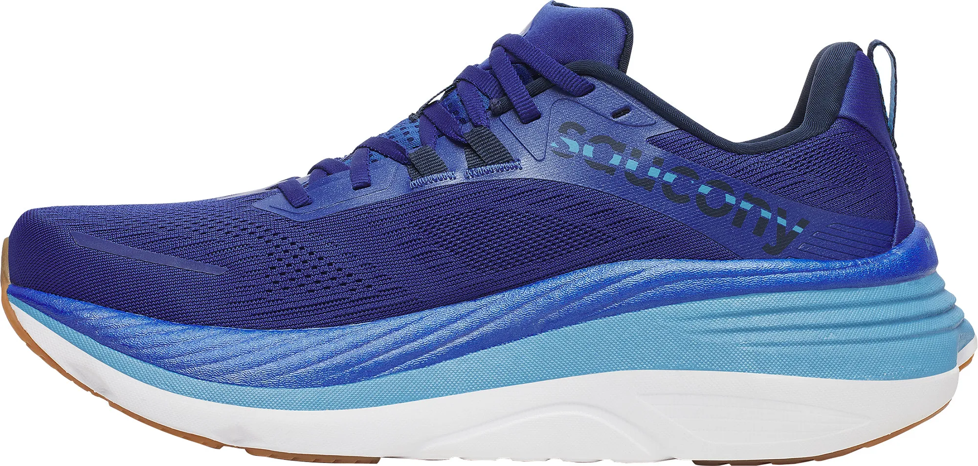 Morning Walk Saucony Hurricane 24 Mens Running Shoes - Blue
