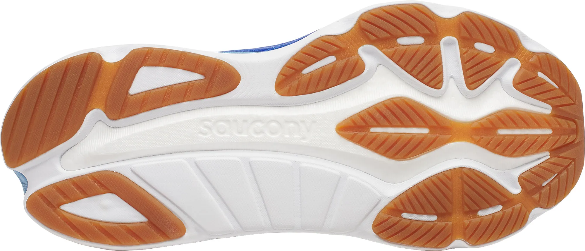 Saucony Hurricane 24 Mens Running Shoes - Blue Kick Power