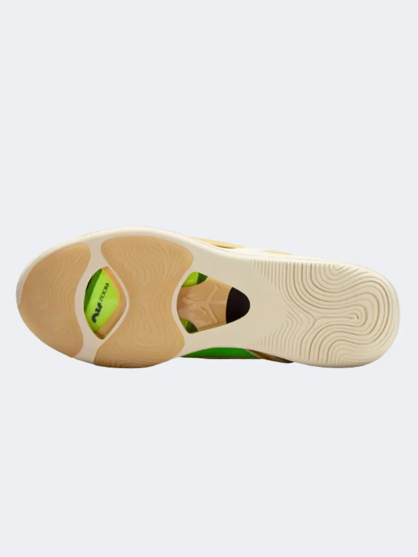 Nike Jordan Tatum 1 Men Basketball Shoes Fossil/Green/Black Flexible Grip Zone