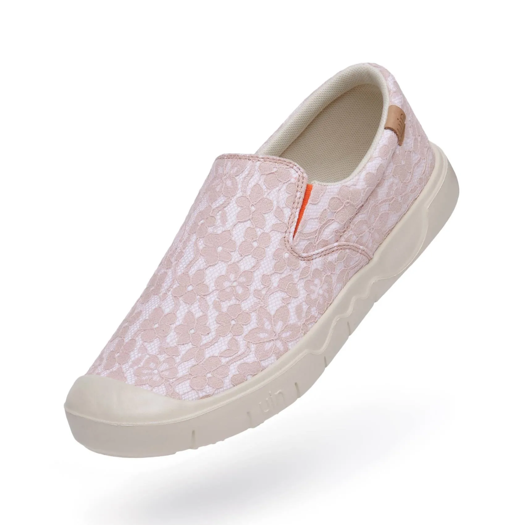 Pink Lace Cadiz I Women Landing Support Flat Ride