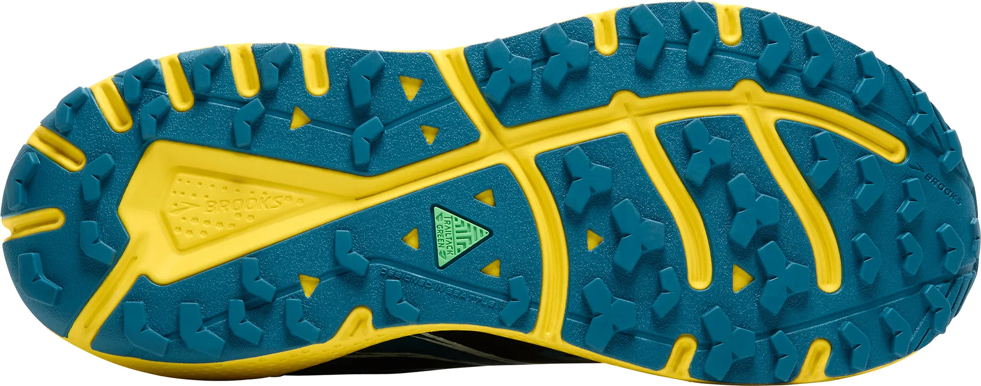 Brooks Divide 5 Mens Trail Running Shoes - Black Ventilated Mesh Sunny Walks Shock Absorbing