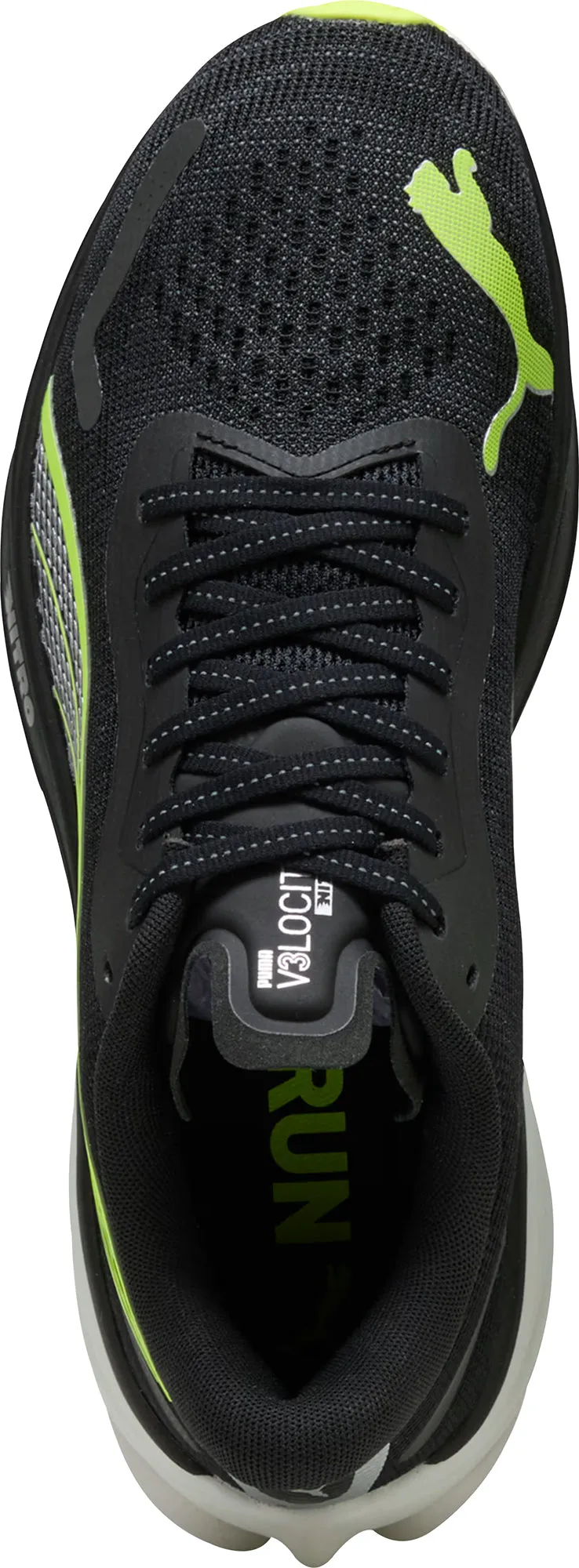 Greek Ease Coastal vibe Puma Velocity Nitro 3 Mens Running Shoes - Black