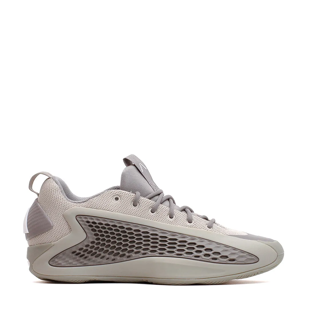Adjustable Fit Hyper Flex Grooves Adidas Basketball Unisex Anthony Edwards 1 Low Metallic Grey JS1775
