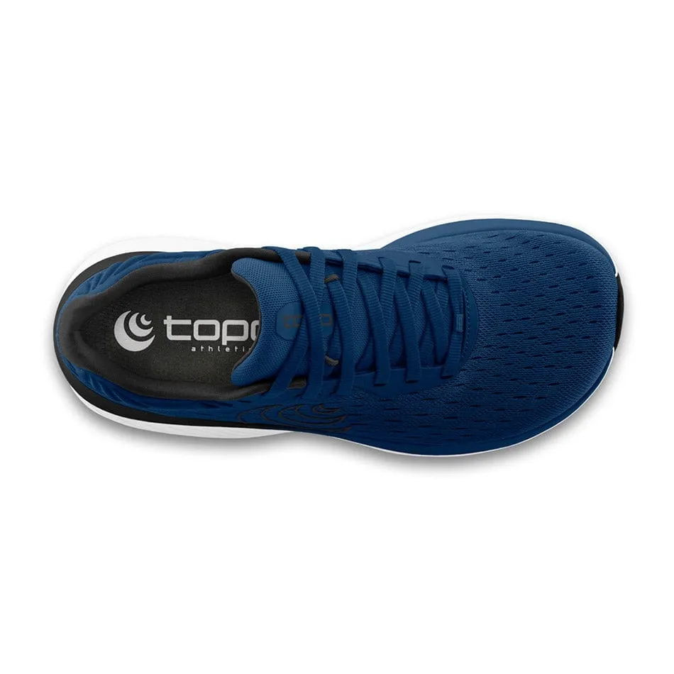 Enhanced Traction baseball shoes Topo Atmos Men's Running Shoes Navy/White AW24