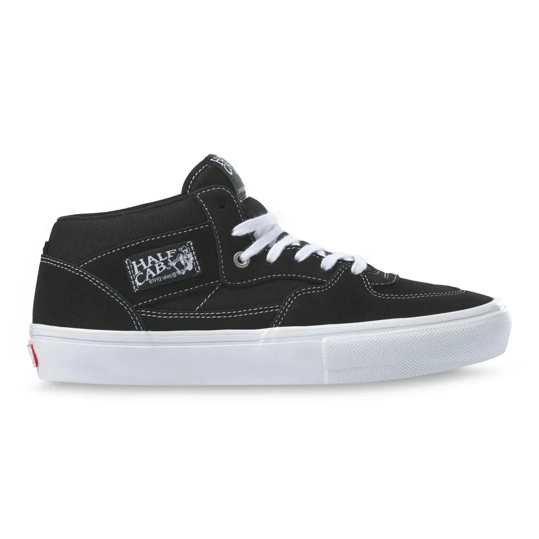 All Terrain Movement All Action Ready Vans Skate Half Cab Shoe - Black/White