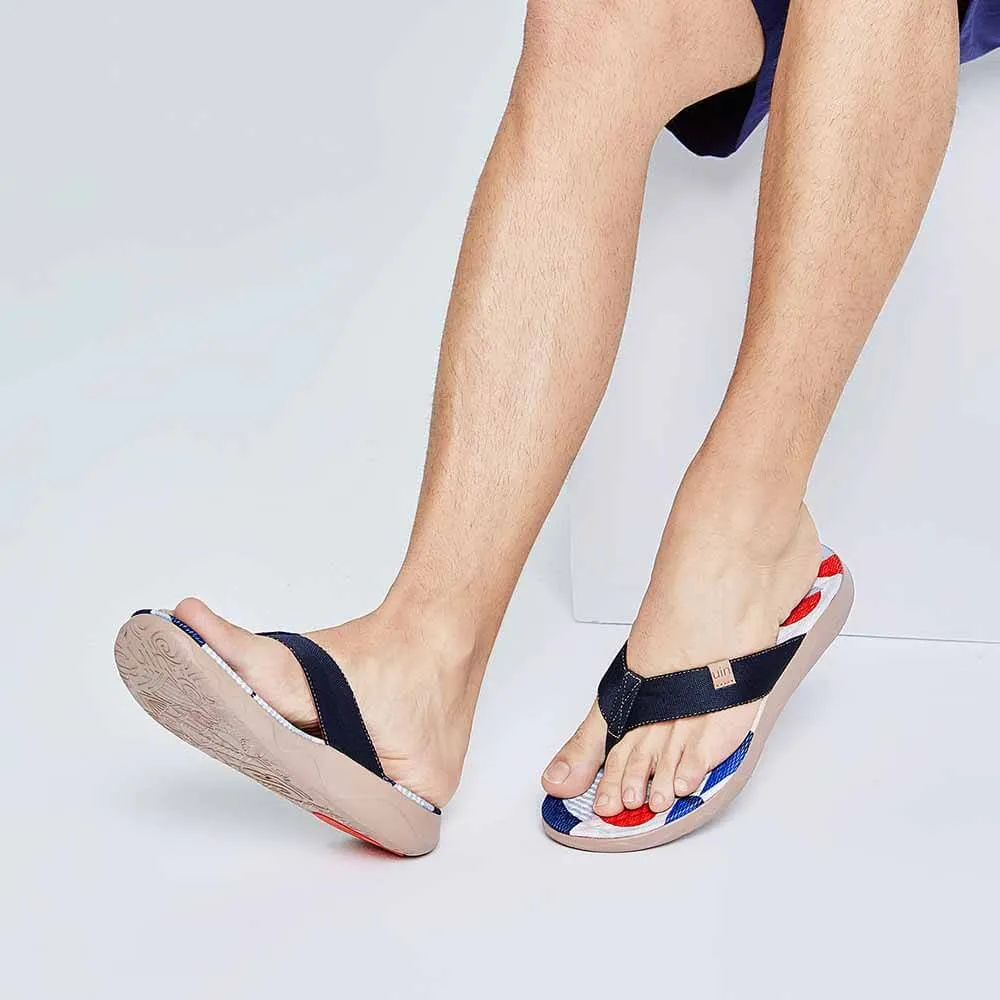 Park Relax Style Chill Step Cube Love Men Majorca Flip Flops