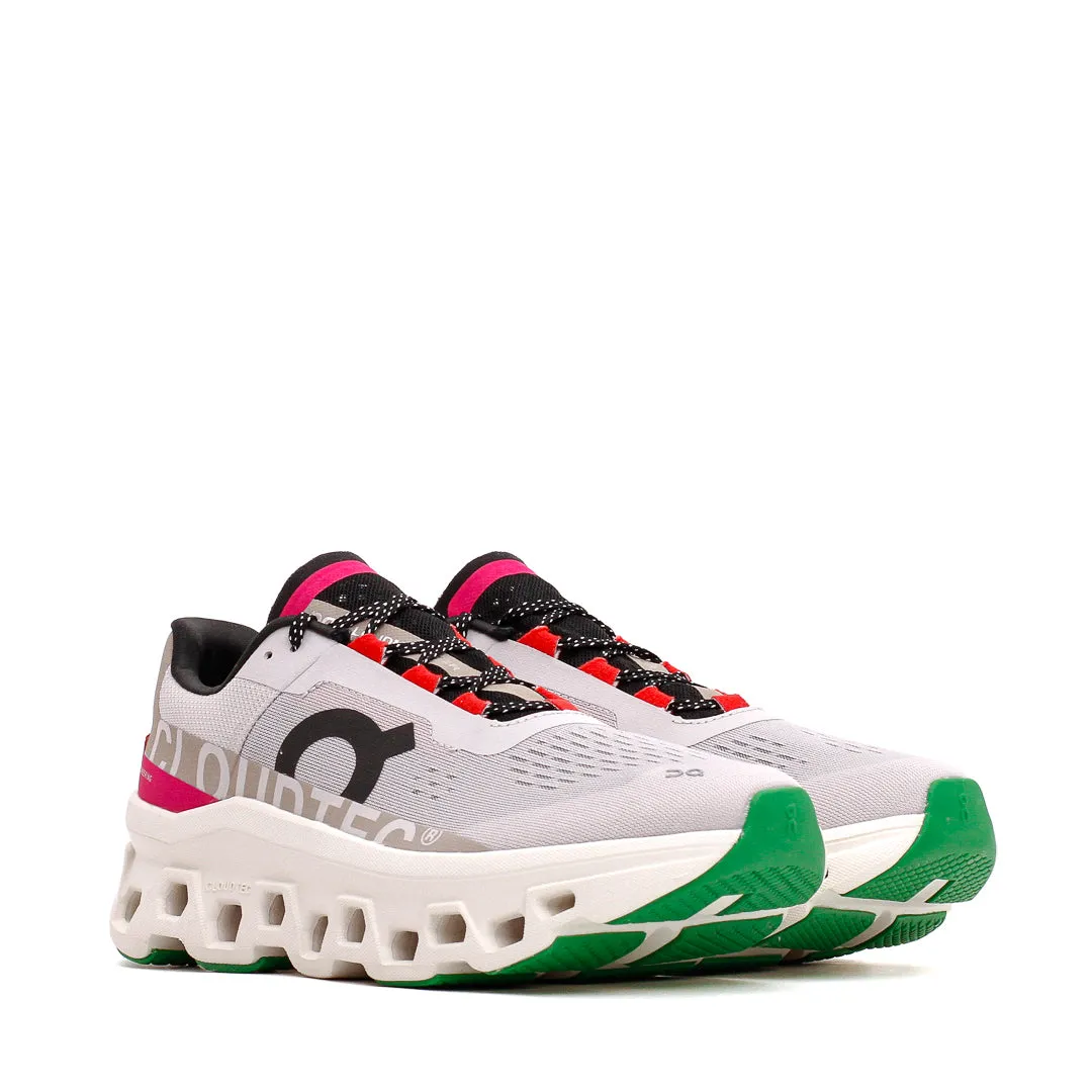 City Run Old School ON Women Cloudmonster Silver Ivory Core 61.97652