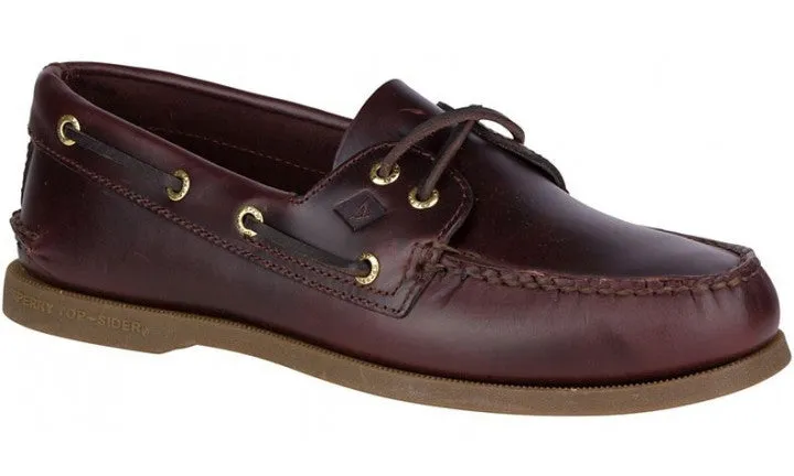 Multi Purpose Street Wear Original  2-Eye Boat Shoe - Amaretto
