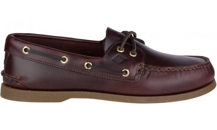 Original  2-Eye Boat Shoe - Amaretto Effortless Style Functional Slip On