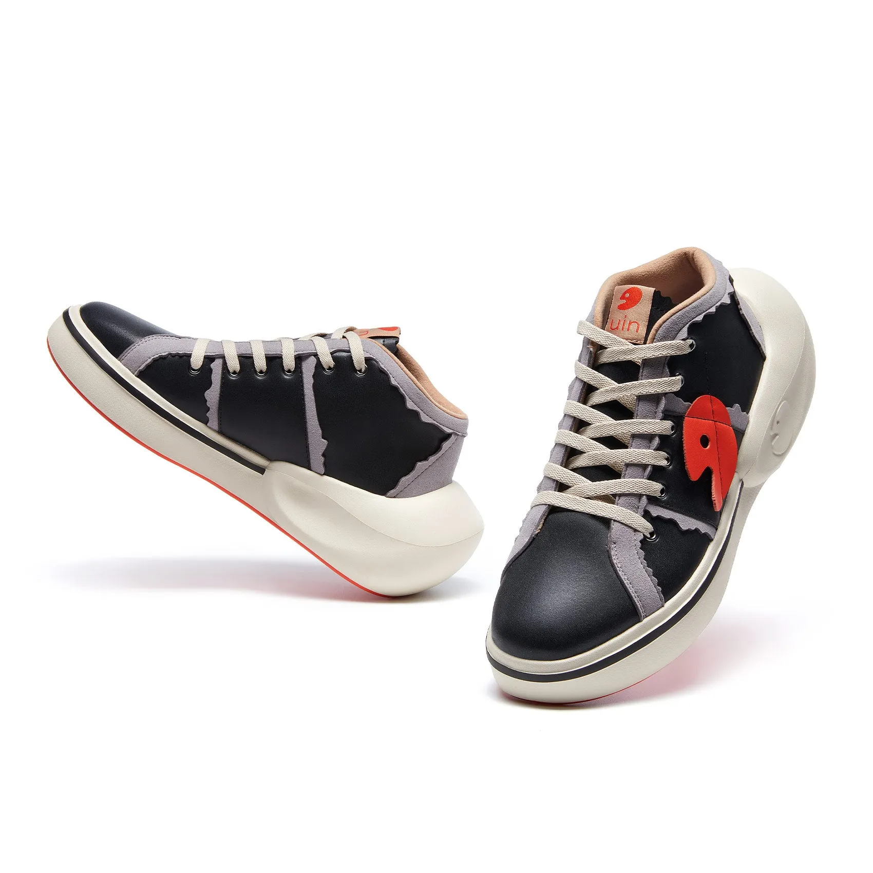Flexible Midsole Feather Touch Straight Black Bilbao B3 Women