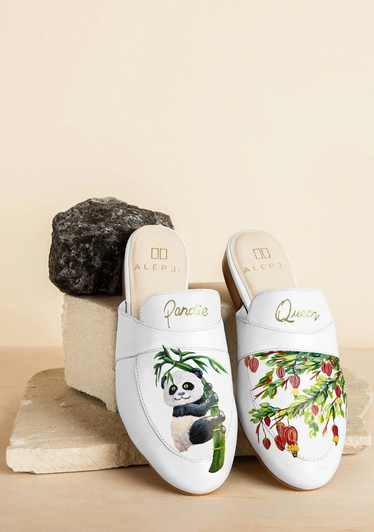 White Mule Custom Design Air Walk Comfy Relax Fit