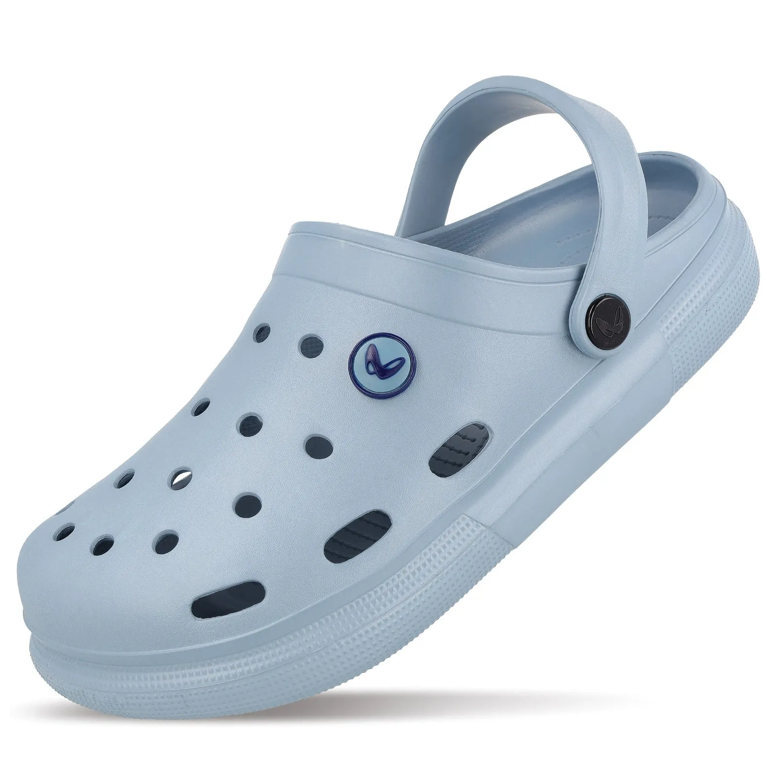 light shoes Perfect for Outdoors Men's Clogs  - WC4843 Aqua Blue