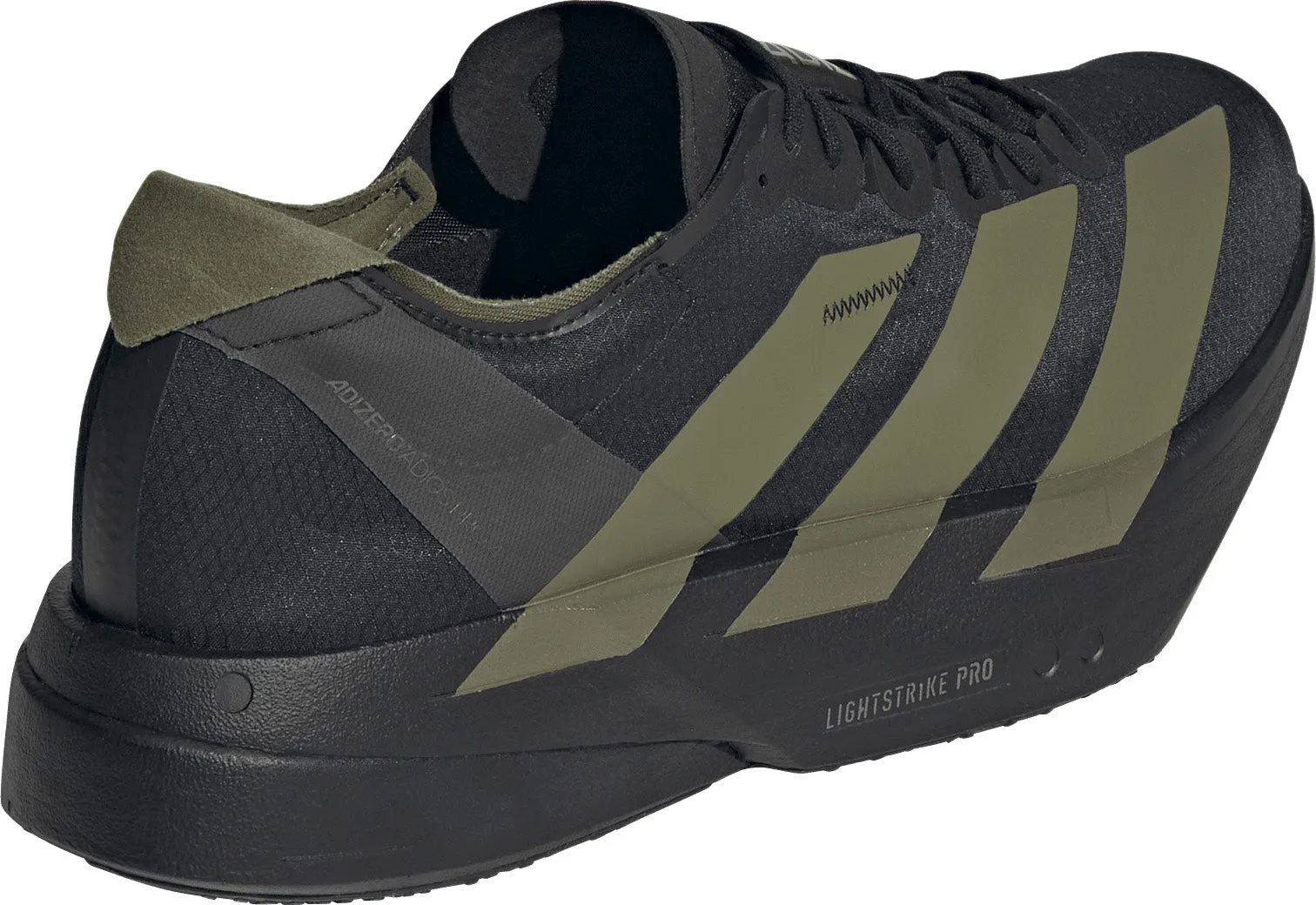 adidas Adizero Adios Pro 4 Mens Running Shoes - Black Quick Flow Icon Walk