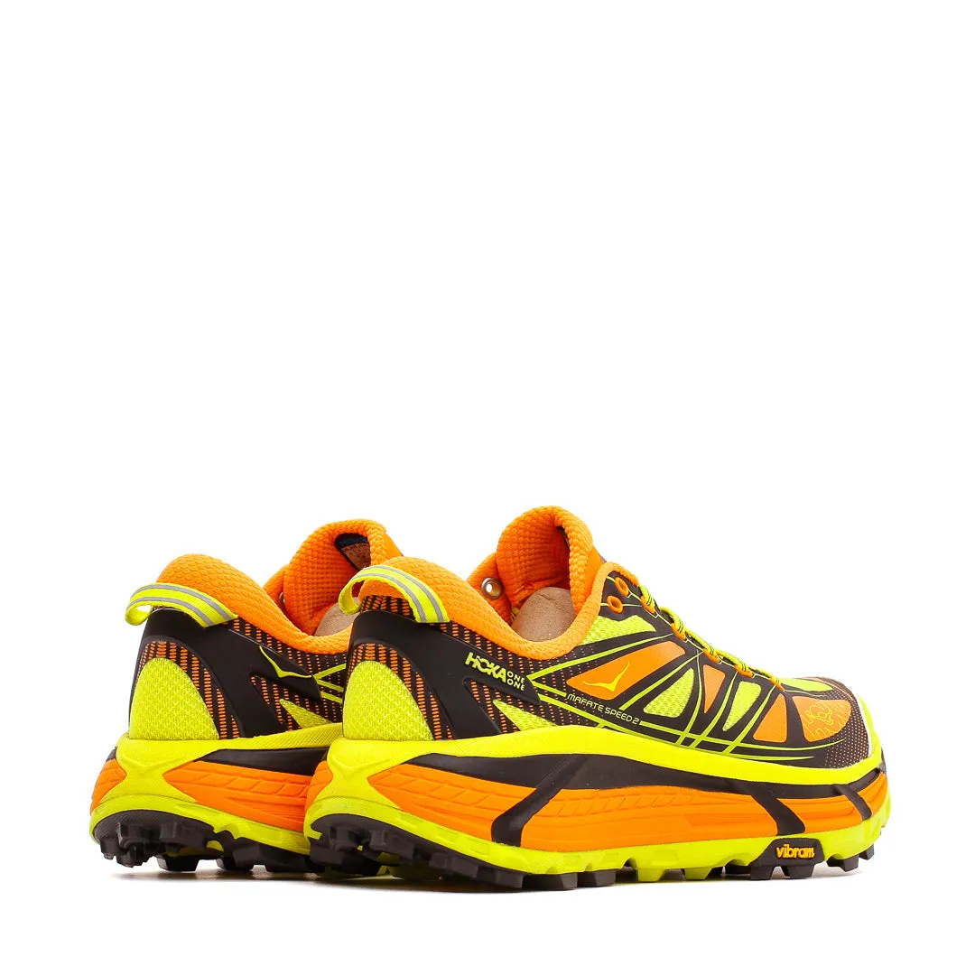 Shine Silver Moon Tone Hoka One One Men Mafate Speed 2 Electric Tangerine 1126851-ERN
