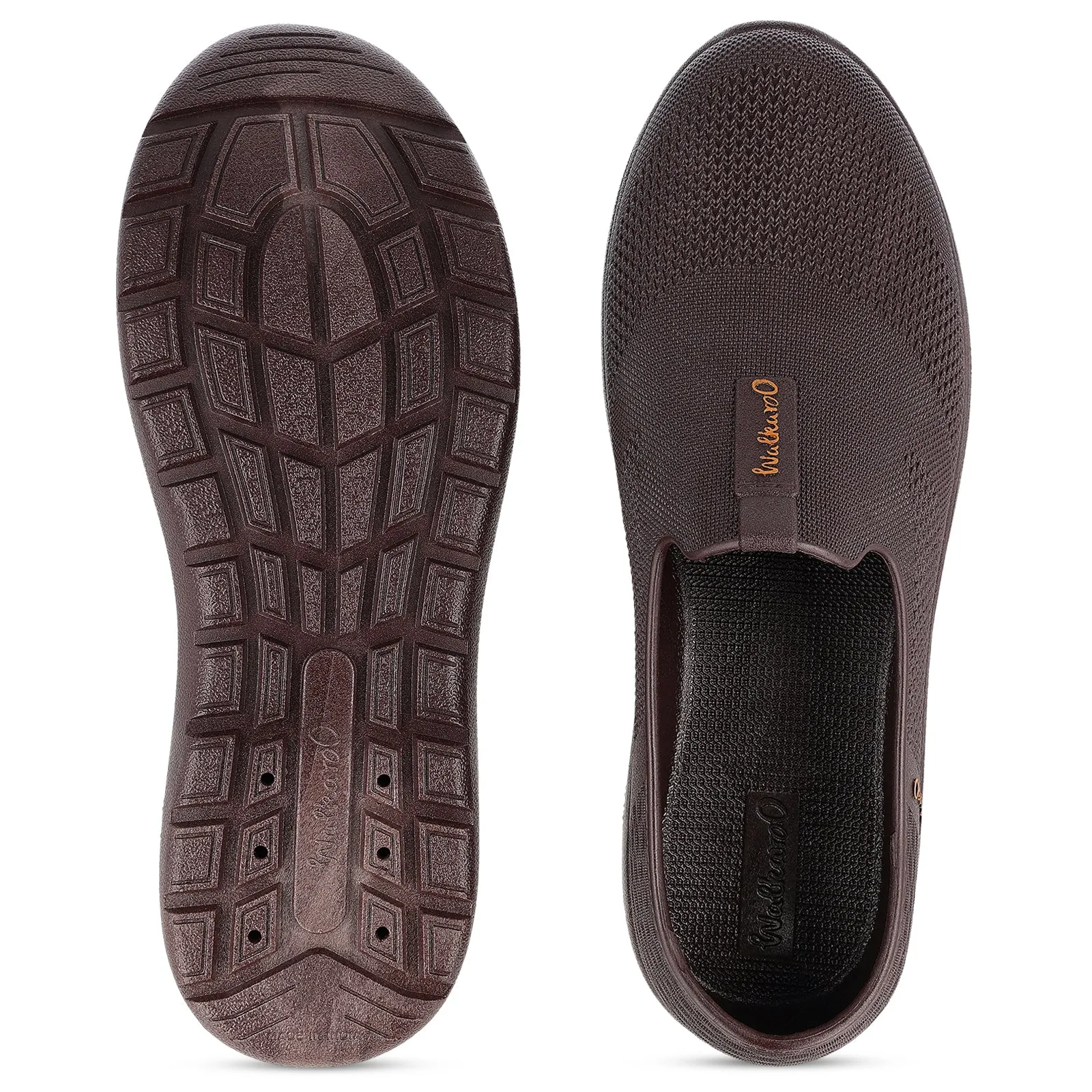 Light As Air Men's Slip-On Rain Shoes - WC4713 Brown