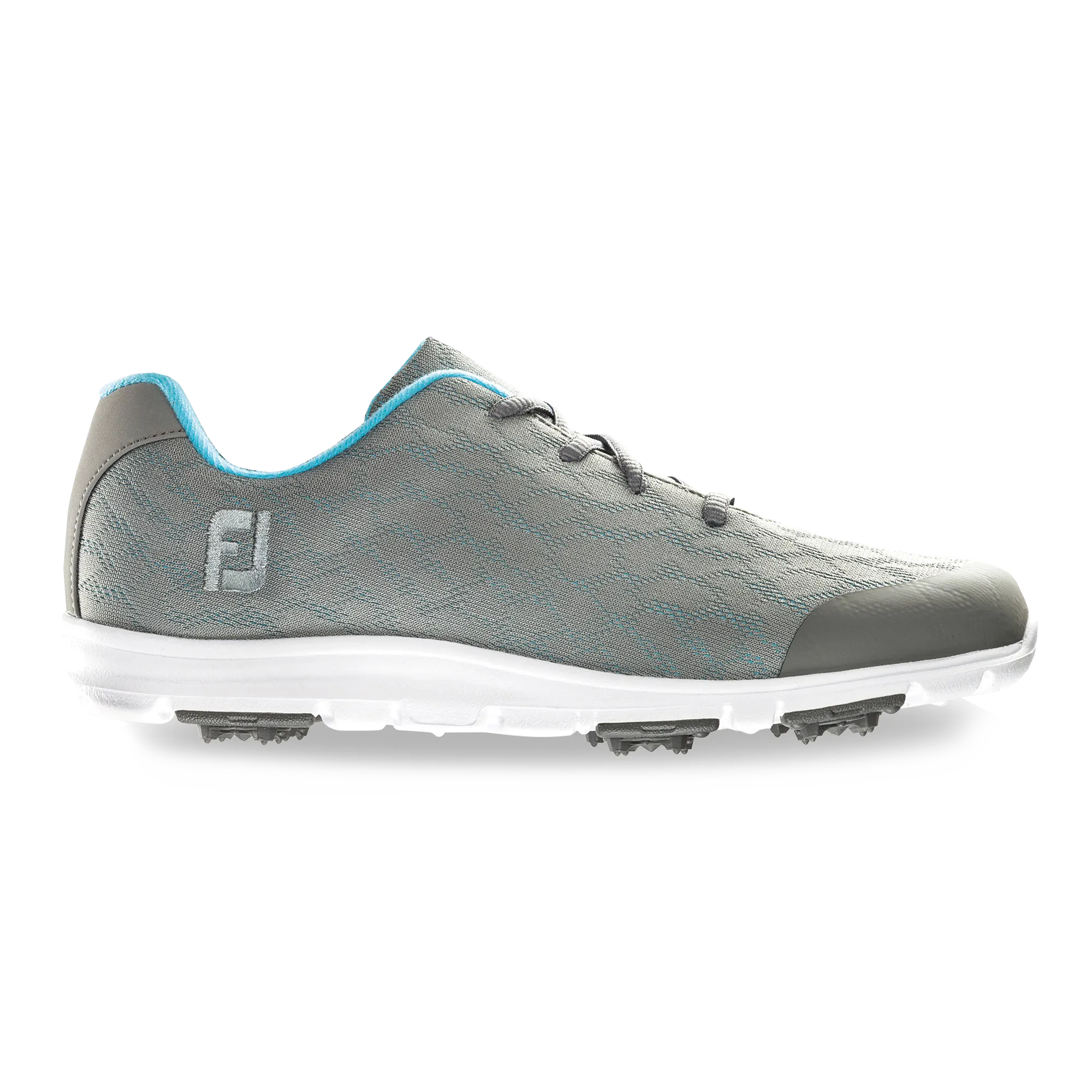 UVResistant FootJoy Womens FJ Flex Spikeless Laced-Previous Season- GREY - Factory Blemish