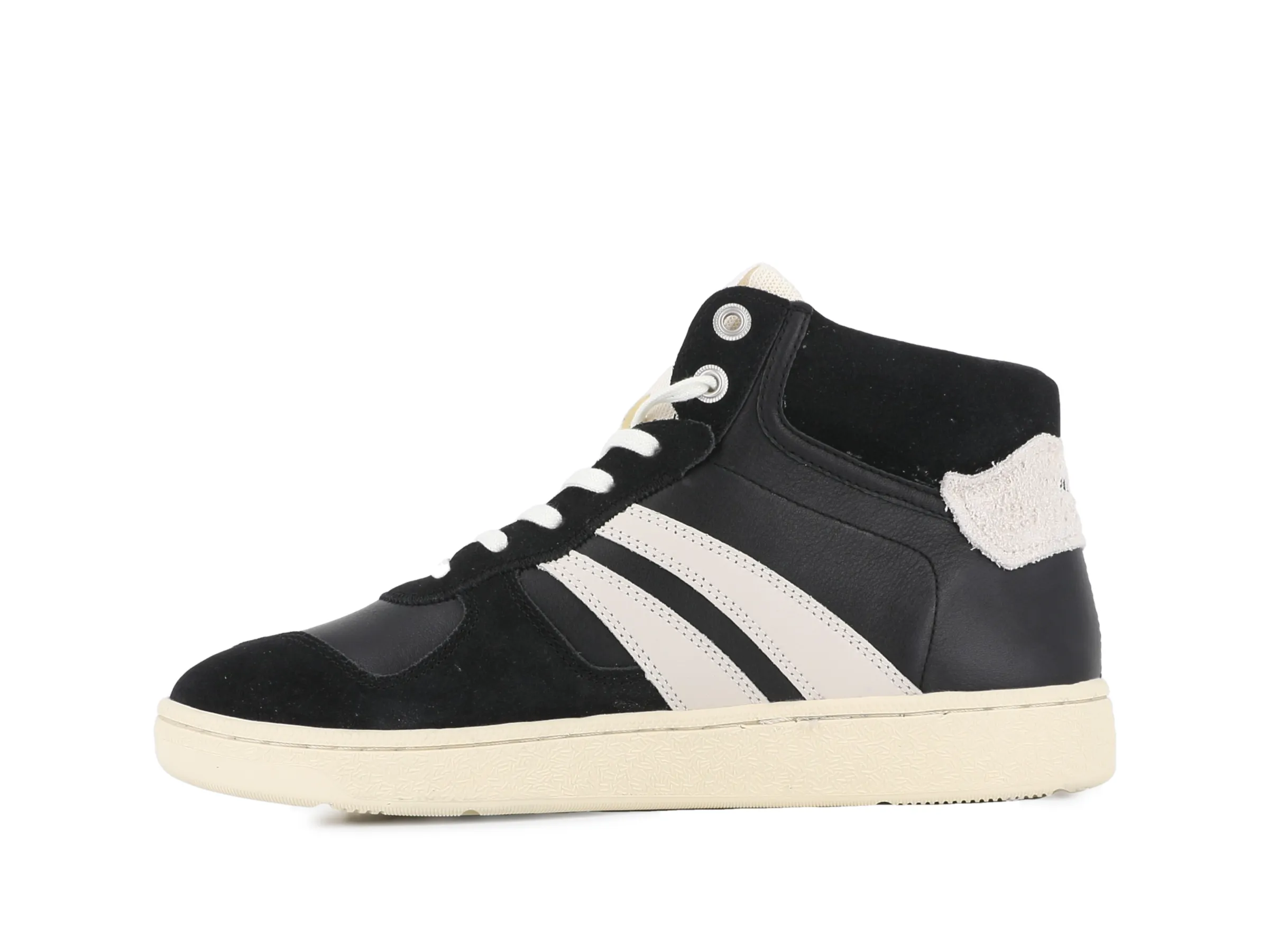 Satin Glow 79503-008-M | PALLACUP CHUKKA LTH | BLACK