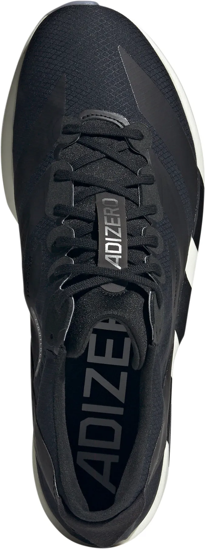Swim Edge Comfort collar adidas Adizero Adios 9 Mens Running Shoes - Black