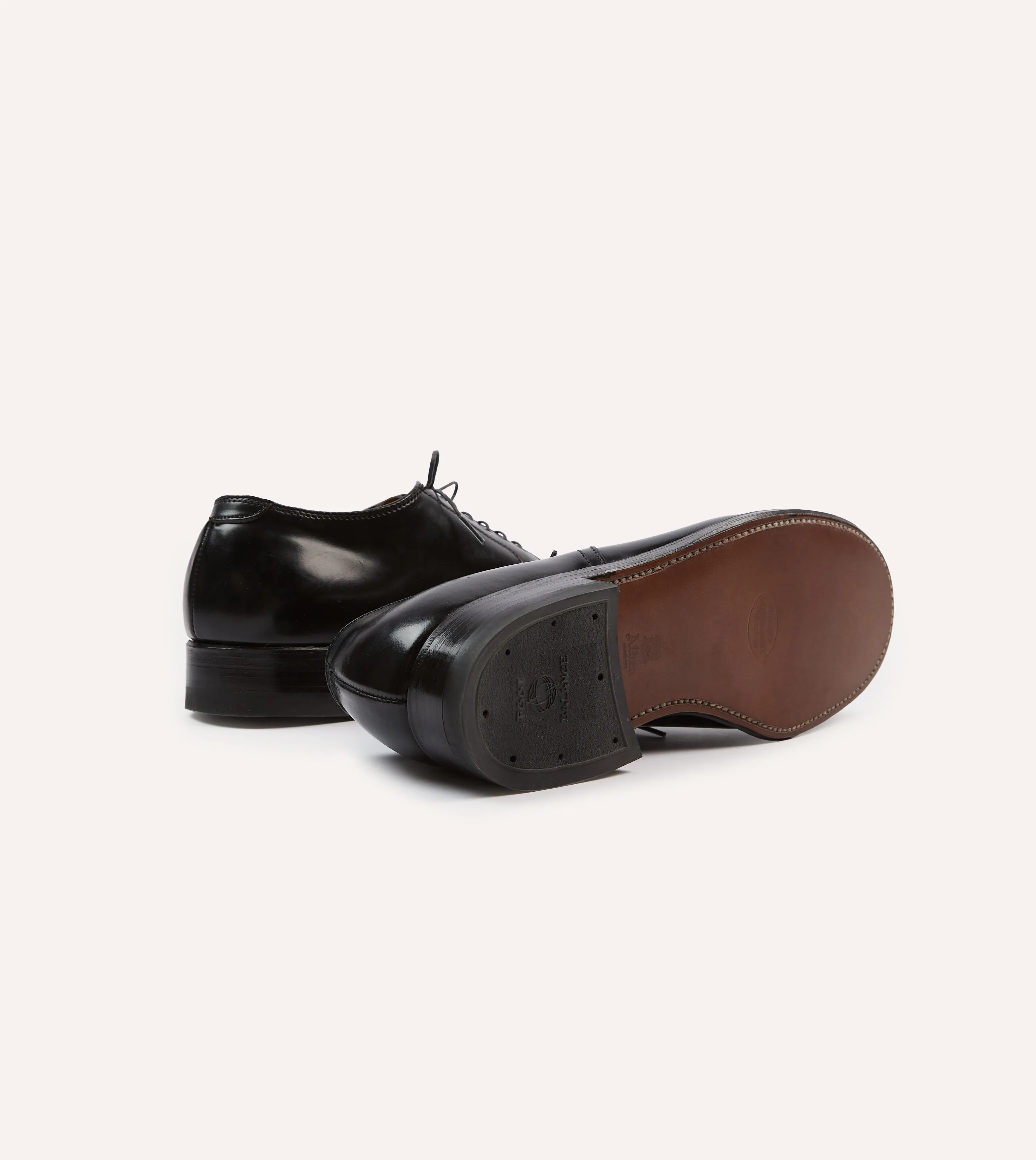 Alden Black Cordovan Algonquin Blucher Comfort Lining