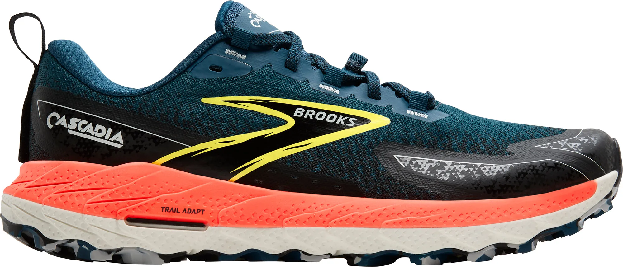 Brooks Cascadia 18 Mens Trail Running Shoes - Blue Carry Easy