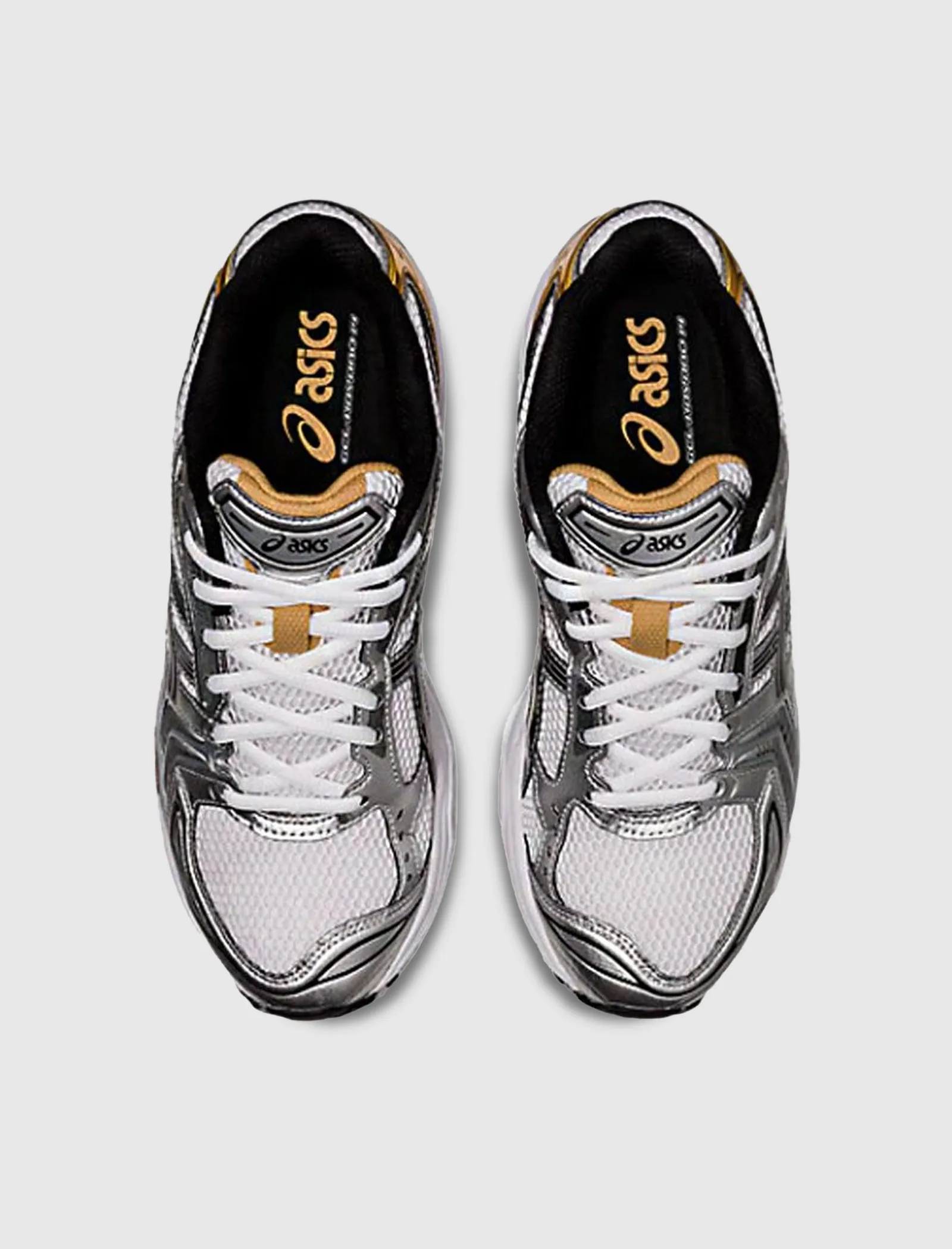 GEL-KAYANO 14 "WHITE/ PURE GOLD" Japan Neat Foot Glow