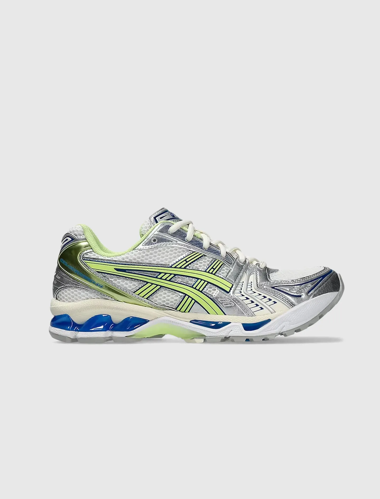 GEL-KAYANO 14 "WHITE/LIME GREEN" Stretch Fabric Active People