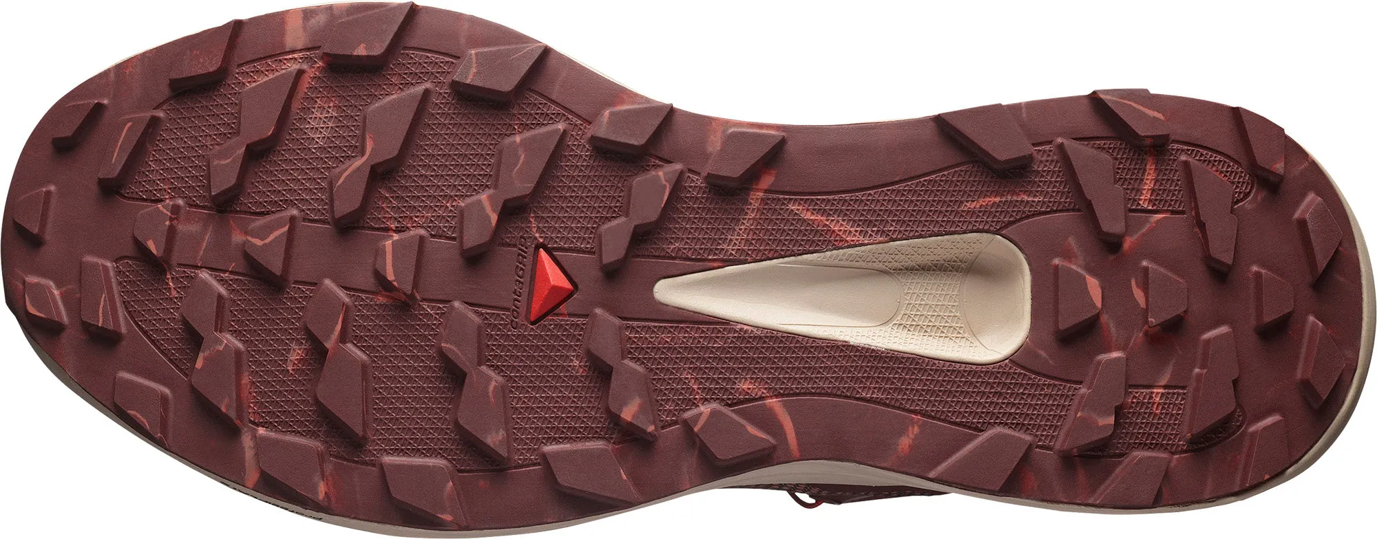 Salomon S/LAB Ultra V2 Mens Trail Running Shoes - Red Elastic heel cup