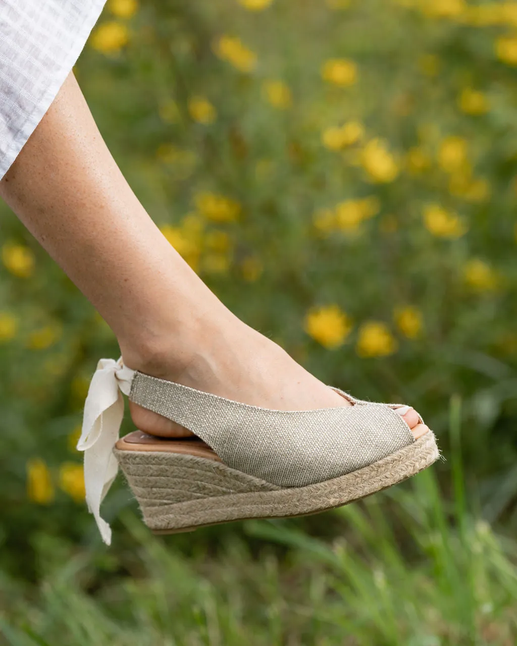 Comfy Layers Night Pace Dolce Slingback Espadrille