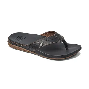 Men's Cushion Lux Black/Brown foldable Comfy Sole