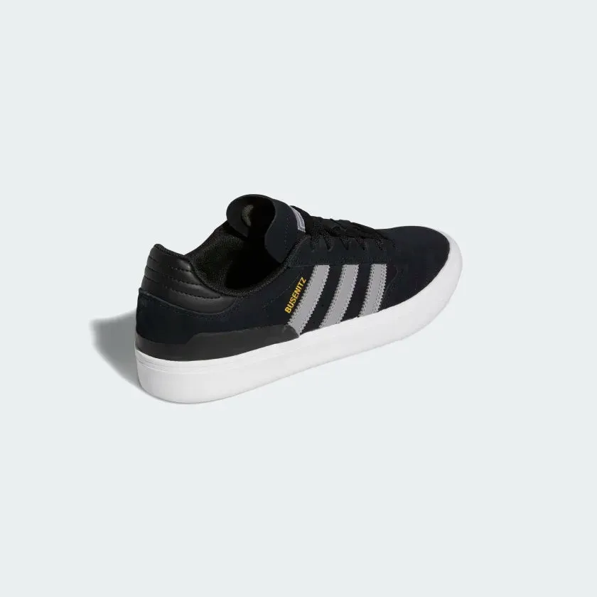 Lightweight Comfort Adidas Skateboarding Busenitz Vulc II Skate Shoes - Core Black/Grey Three/Cloud White