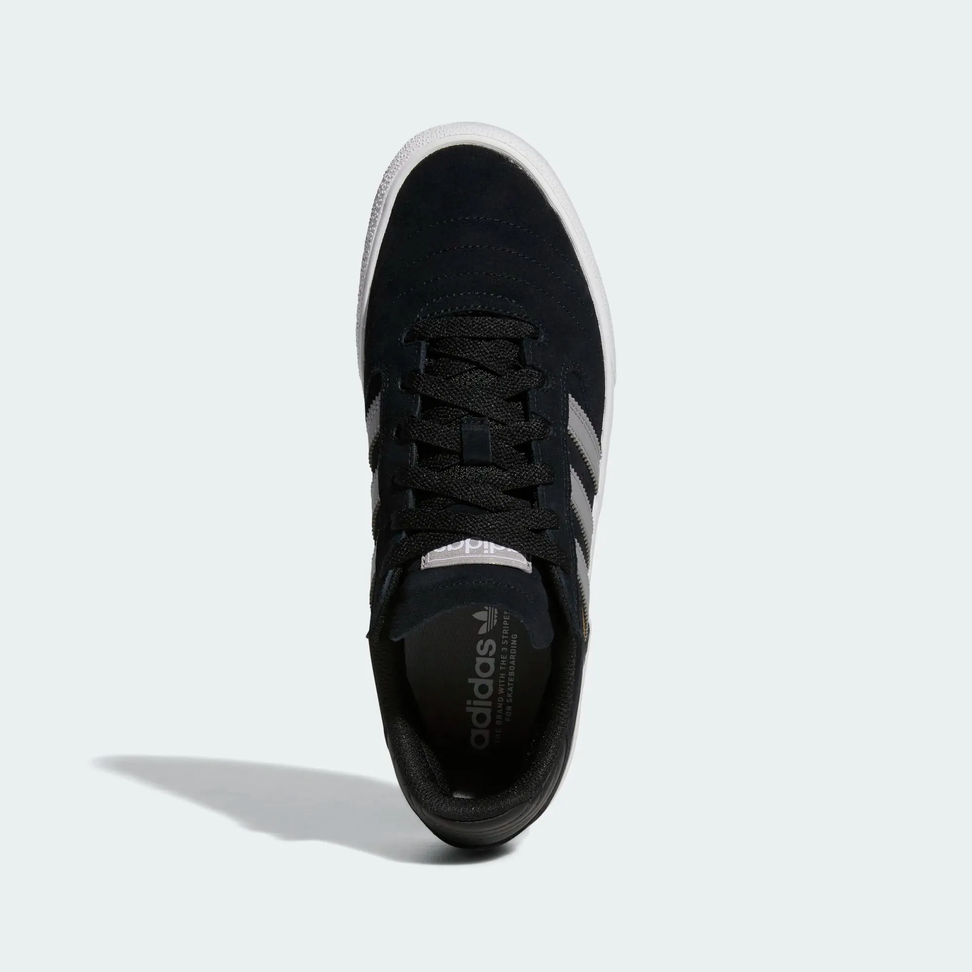 Performance Focus Adidas Skateboarding Busenitz Vulc II Skate Shoes - Core Black/Grey Three/Cloud White