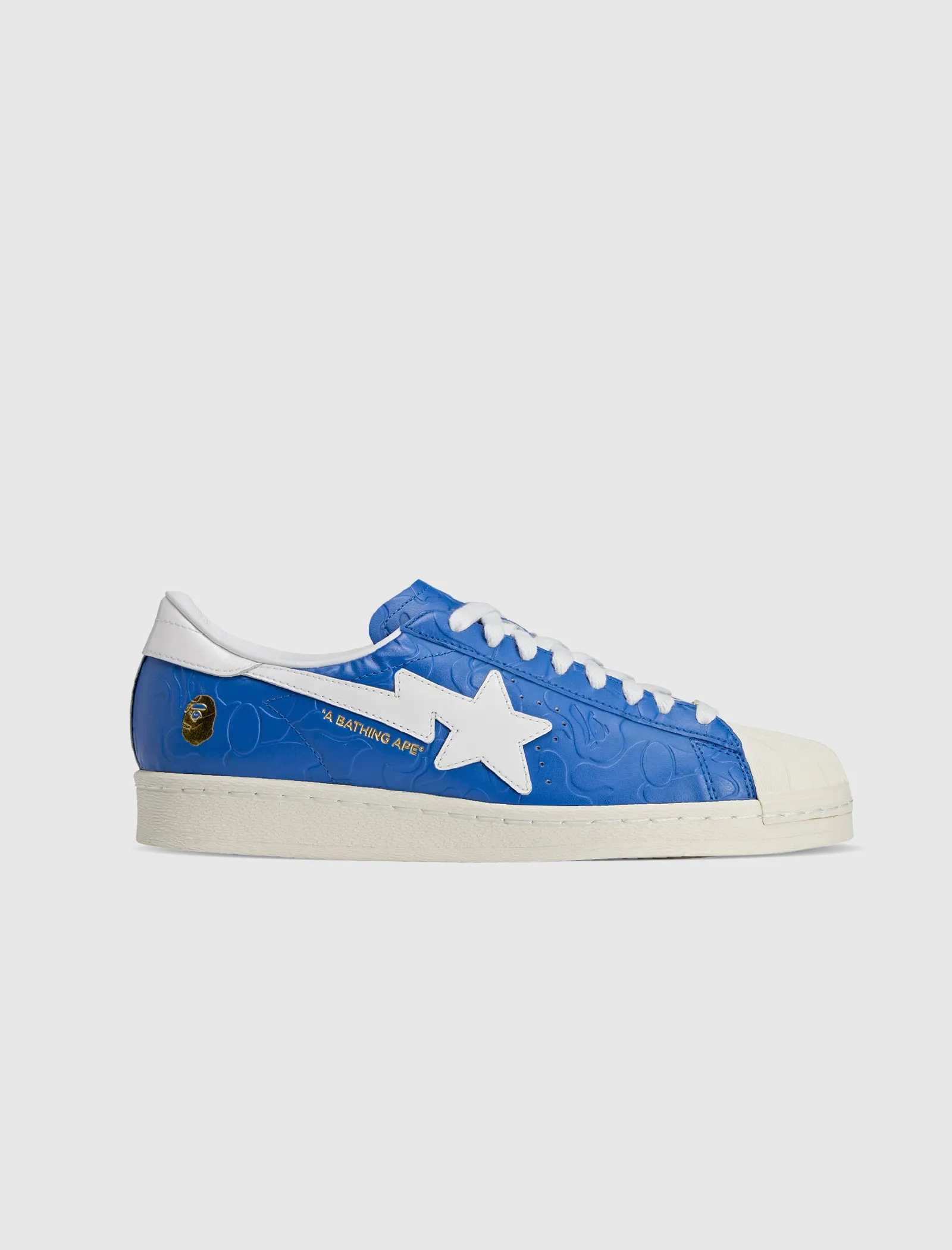 Pool Time Ice Guard BAPE SUPERSTAR "BLUE/WHITE"