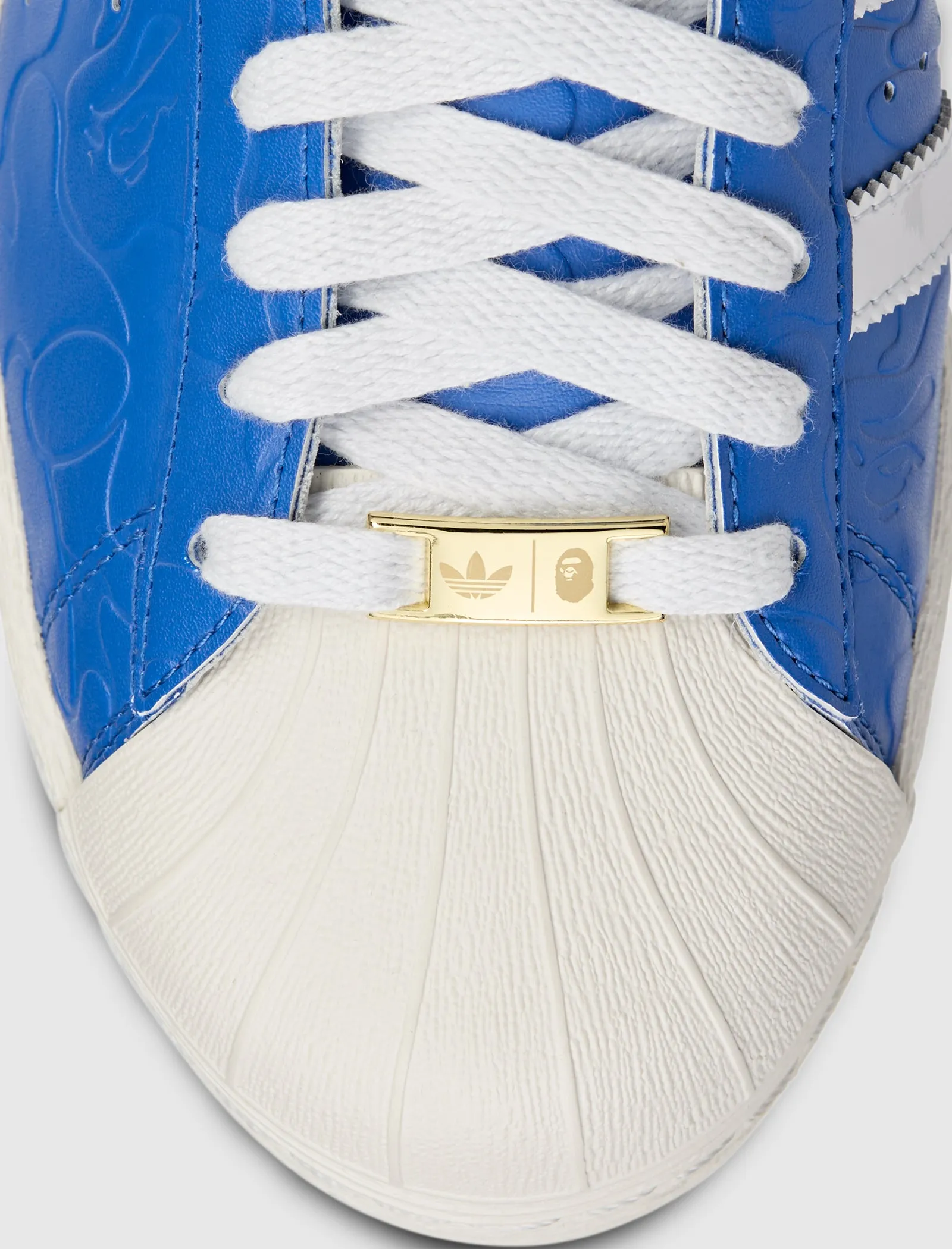 BAPE SUPERSTAR "BLUE/WHITE" Sturdy Build Sport Life