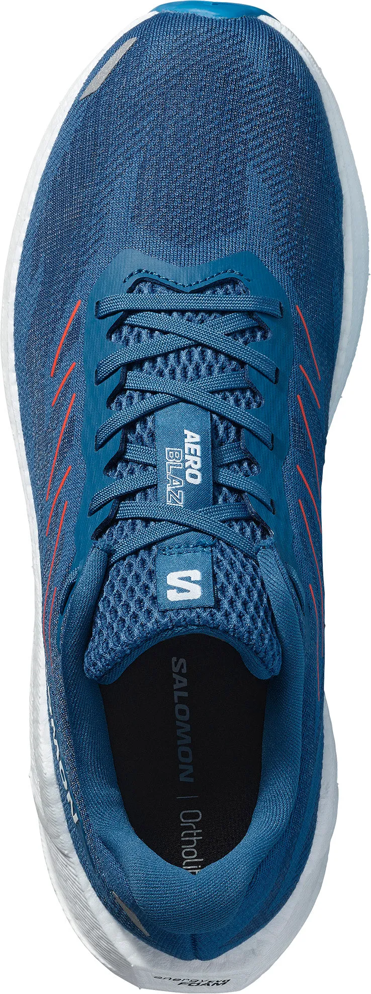 Salomon Aero Blaze 3 Mens Running Shoes - Blue Low Top