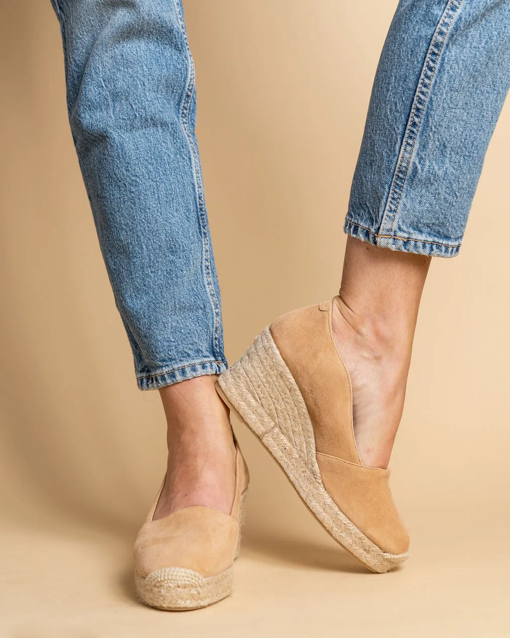 Vienna Scalloped Espadrille Soft Cushioned Upper