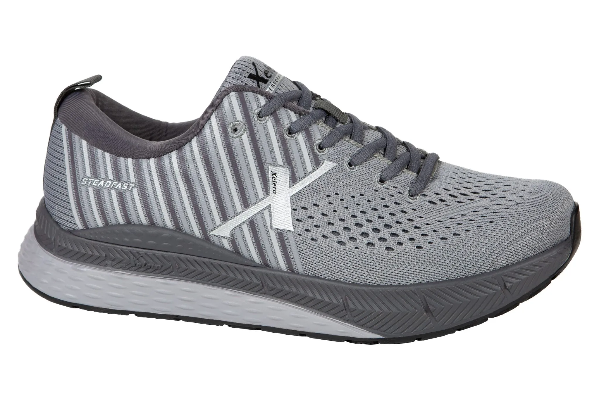 Steadfast - Carbon Gray Comfortable lining Slip-on